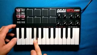 Arpeggiator Tutorial for AKAI MPK Mini [upl. by Odnama]