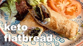 How to make 1carb keto flatbreads  Vegan  Keto [upl. by Cathrine]