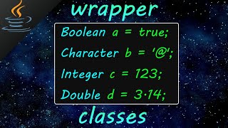 Java wrapper classes 🎁 [upl. by Anital334]