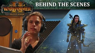 Total War WARHAMMER 2  Dylan Sprouse IS Alith Anar [upl. by Ahsinert]