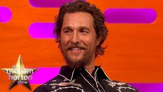 Matthew McConaughey Has To Say quotAlright” Three Times  The Graham Norton Show [upl. by Ijan]