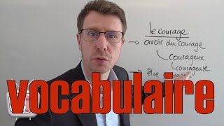 Learn French vocabulary  vocabulaire français facile  Niveau B1 [upl. by Aubrey]