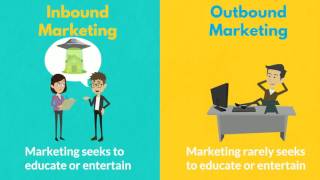 Difference between Inbound Marketing Vs Outbound Marketing [upl. by Allista526]