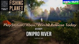 Fishing Planet Dnipro River Ukraine Map Release Today [upl. by Amoreta]