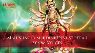 Aigiri Nandini I Mahishasurmardini Stotra I Om Voices [upl. by Ynnavoeg89]