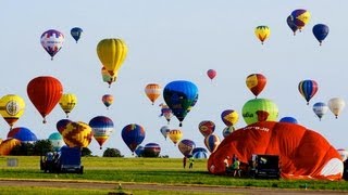 Fantastic timelapse quotLorraine Mondial Air Ballons 2013quot HD [upl. by Sivat756]