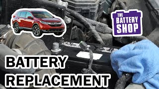 Honda CRV 20022019  New Battery Install [upl. by Simah968]