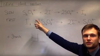 Iodine clock reaction year 13 ALevel Chemistry [upl. by Wolfson]