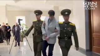 Beaten and Terrorized Otto Warmbier Returns in a Coma from N Korean Captivity [upl. by Almallah]