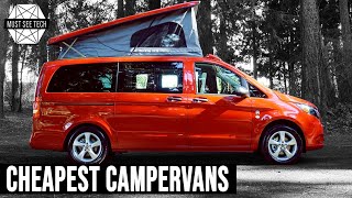 9 Cheapest Campervans Designed with Affordability in Mind Review of 2021 Models [upl. by Ynohtona]