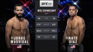 Jorge Masvidal vs Nate Diaz FULL FIGHT [upl. by Lledal631]