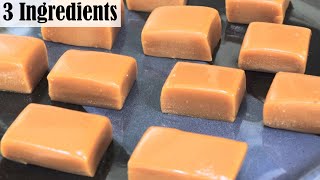 Caramel Toffee Recipe  how to make caramel candy at home [upl. by Nnaynaffit8]