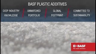 BASF Plastic Additives overview [upl. by Akehsay]