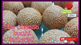 Ube Cheese Buchi Tutorial  Easy to follow recipe by Food Lovers Kitchen [upl. by Tade613]