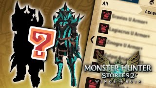 TOP 5 ARMOR SETS in Monster Hunter Stories 2 [upl. by Anerbes]