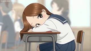 Cute Staring Contest Karakai Jouzu no Takagi san Episode 1 [upl. by Adyaj523]