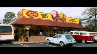 Anchorman 2 Ron Visits Champs Restaurant Scene HD [upl. by Clevie269]