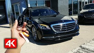 2018 MERCEDES S CLASS SEDAN  4K IN DEPTH WALKAROUND EXTERIOR INTERIOR amp TECH [upl. by Atiuqad]