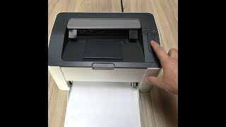 HP Laser HP 107a 107w Print Supplies information and Configuration [upl. by Claud]