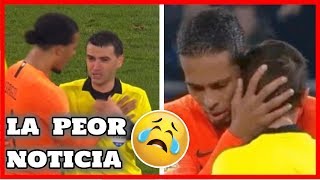 Árbitro se ENTERA de la MUERTE de su MADRE en Pleno Partido  Árbitro Alemania VS Holanda [upl. by Eudoxia559]