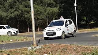 Permanent License Driving Test RTO Pune IDTR Test Track 2021 [upl. by Assinna]