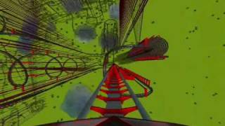 Worlds Longest coaster Rollercoastertycoon 3 [upl. by Adlemy]