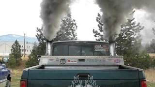 Dodge cummins cold start lots of smoke [upl. by Hras]