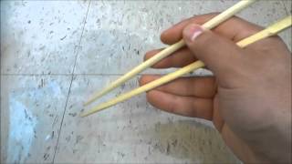 How To Hold ChopsticksEASY Method [upl. by German]