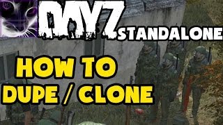 DayZ  How to DUPE Dublicate  CLONE Character amp Items [upl. by Thomey322]