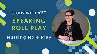 OET Speaking Role Play  Nursing FULL SUBTEST [upl. by Canice]