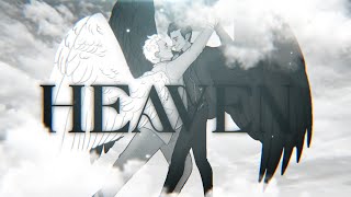 HEAVEN  AziracrowIneffable Husbands Typography Edit [upl. by Hamitaf]