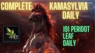 BDO Guide COMPLETE Kamasylvia Daily  191 Peridot Leaf  2020 [upl. by Enelyaj949]