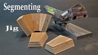 Woodworking  New Segmenting Jig [upl. by Hcurab]