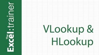 Excel  How to Use VLOOKUP and HLOOKUP functions [upl. by Wira]