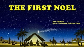 The First Noel  Boney M with Lyrics [upl. by Mello]