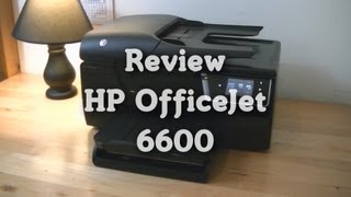 Review HP OfficeJet 6600 [upl. by Cathrine]