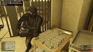 GTA Online Casino Heist Stealing Diamonds 3619000  Silent amp Sneaky Elite amp Hard Mode [upl. by Nahraf]