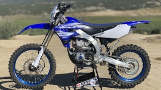 2019 Yamaha WR450F  Dirt Bike Magazine [upl. by Eicyal]