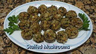 Italian Grandma Makes Stuffed Mushrooms [upl. by Ambrosane]