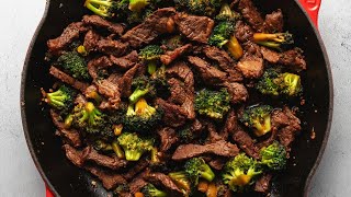 Easy Keto Beef and Broccoli  Keto Stir Fry [upl. by Berfield]