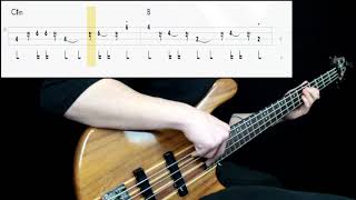 Joe Arroyo  La Rebelión Bass Cover Play Along Tabs In Video [upl. by Derreg]