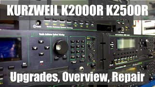 Kurzweil K2000R and K2500R Overview Upgrades and Repair  Part 1 [upl. by Panta]