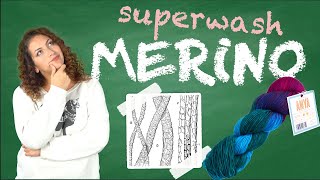 What is Superwash Merino  Yarn University 4 [upl. by Fanchan]