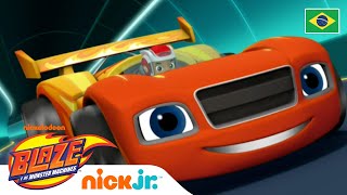 Hora do carro de corrida  Blaze and the Monster Machines [upl. by Opal56]