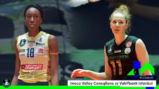 Imoco Volley Conegliano vs Vakifbank Istanbul SuperFinals BASELINE HIGHLIGHTS [upl. by Ahsiuqal100]