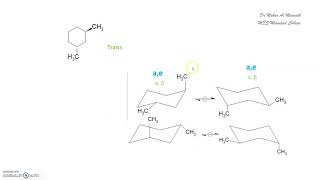 Conformational analysis of 13 dimethyl cyclohexane [upl. by Belamy]