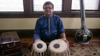 50 Lessons for Tabla Lesson 1 Kayda 1 [upl. by Beth]