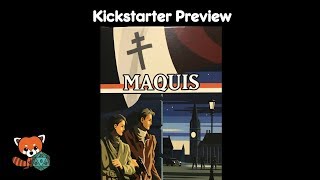 Kickstarter Preview Maquis [upl. by Enilegnave]