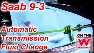 Saab 93 Transmission Fluid Change [upl. by Alrak115]