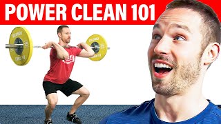 How to Power Clean From Olympic Weightlifter Darren Barnes [upl. by Anihcak]